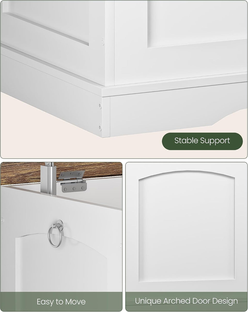 39.4" Storage Chest Bench with Safety Hinge