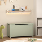 Sage Kids Wooden Toy Chest Bench with Safety Lid