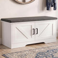 39.4" Entryway Shoe Storage Bench