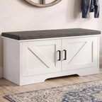 39.4" Entryway Shoe Storage Bench