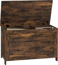29.9" Storage Bench with Cut‑Out Handles